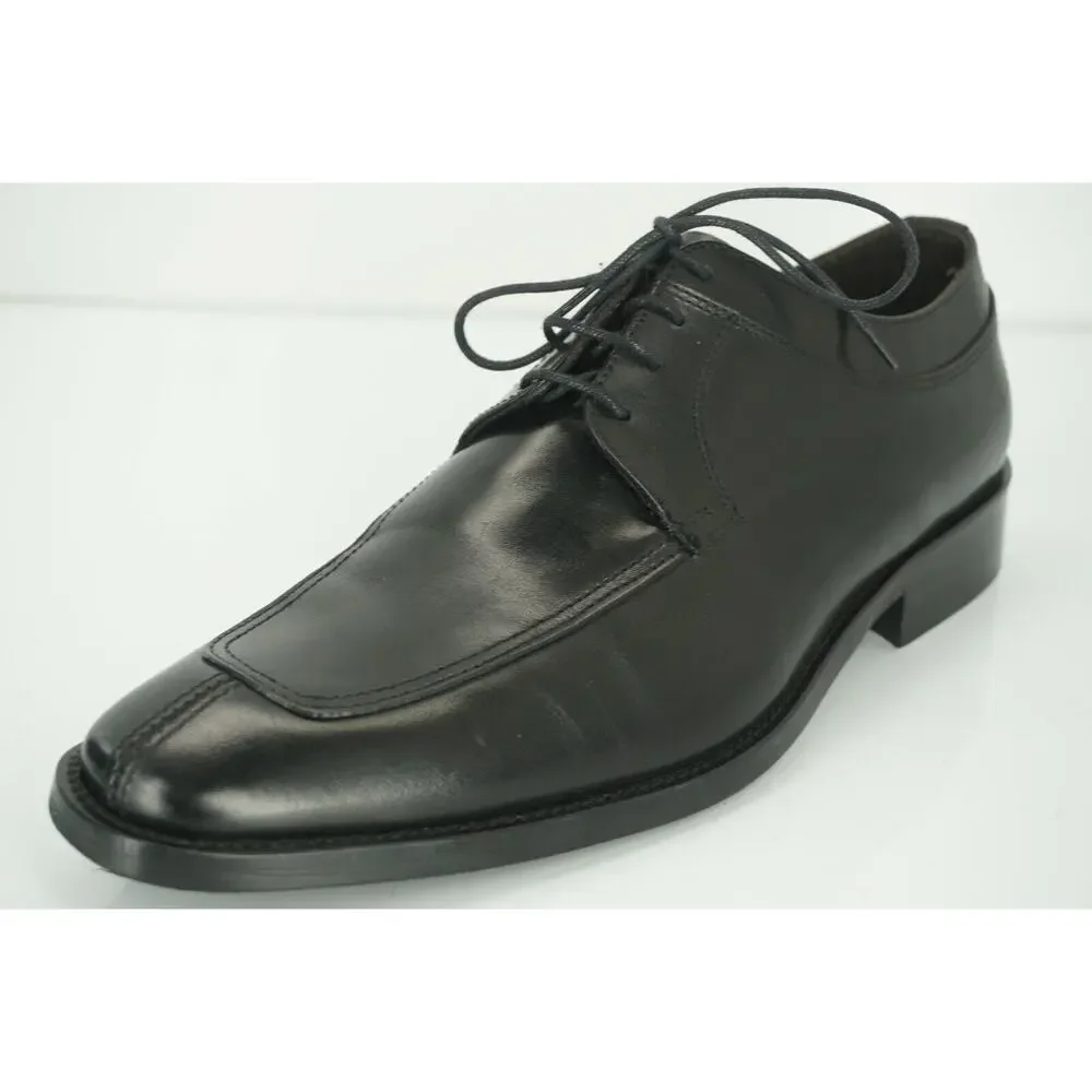 To Boot New York Black Leather Damon Apron Toe Oxford Derby SZ 8.5 NIB $375